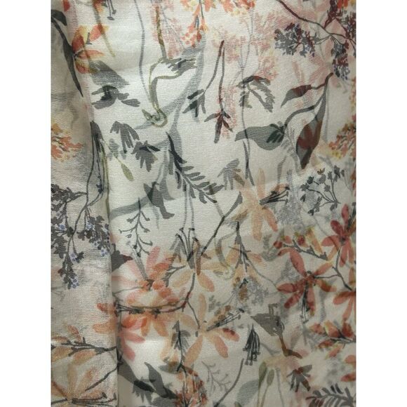 Sachin & Babi Silk Mini Dress Floral Multicolored NWOT Size 2 Long Sleeve - Picture 8 of 14